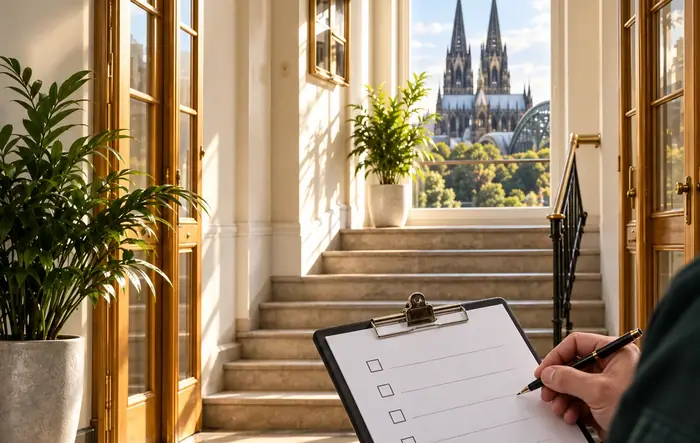 Klemmbrett mit Angebotsliste – Symbolbild