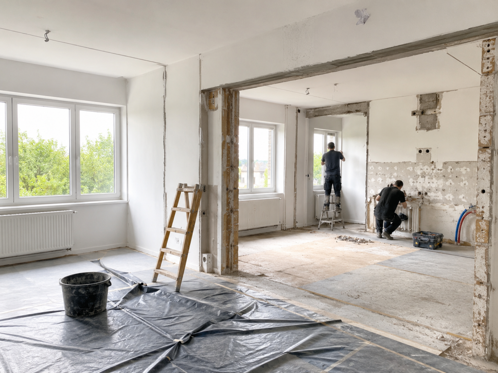 NovaHaus Köln bereitet Sanierungsobjekte für Investoren durch Räumung und Rückbau vor